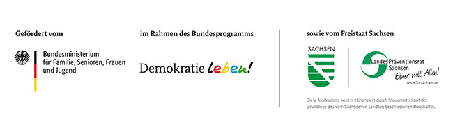 Logo Bundesprogramm Demokratie leben!