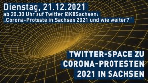 Banner Wurmloch, Twitter space 21.12.2021