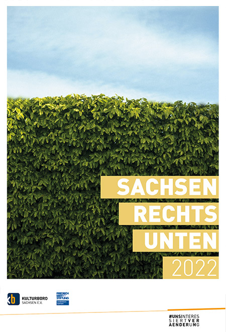 Cover der Publikation "Sachsen Rechts Unten 2022"