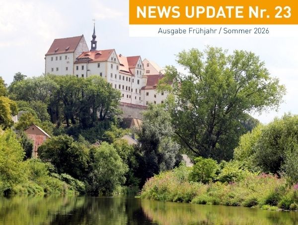 Schloss Colditz Titel: "News Update Nr. 23 Ausgabe Frühjahr/Sommer 2026"